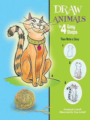 cover image of Draw Animals in 4 Easy Steps